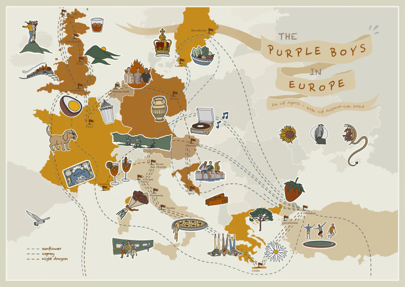 View project: The Purple Boys in Europe
